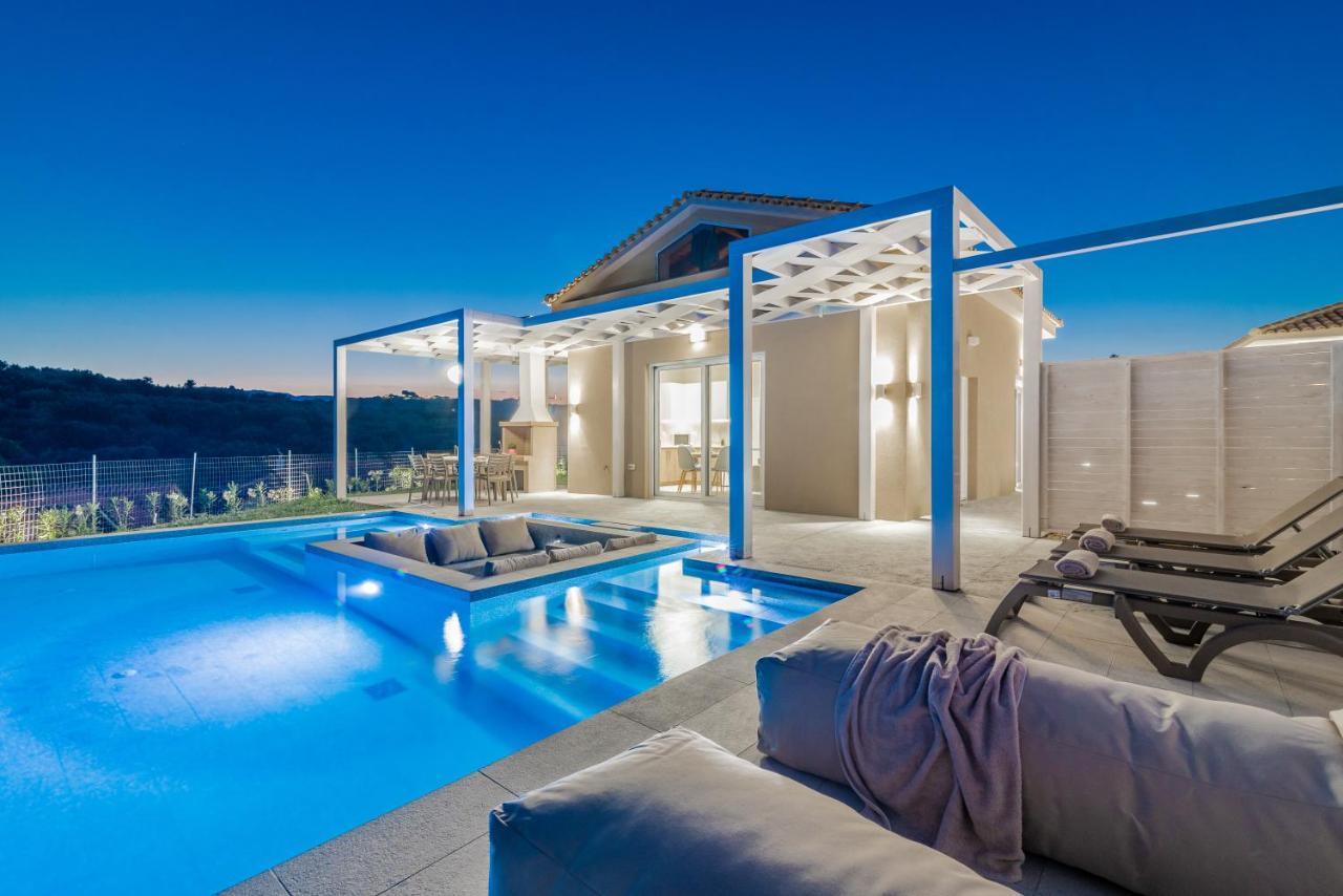 Spartakos Luxury Villa 1 Plános Exterior foto