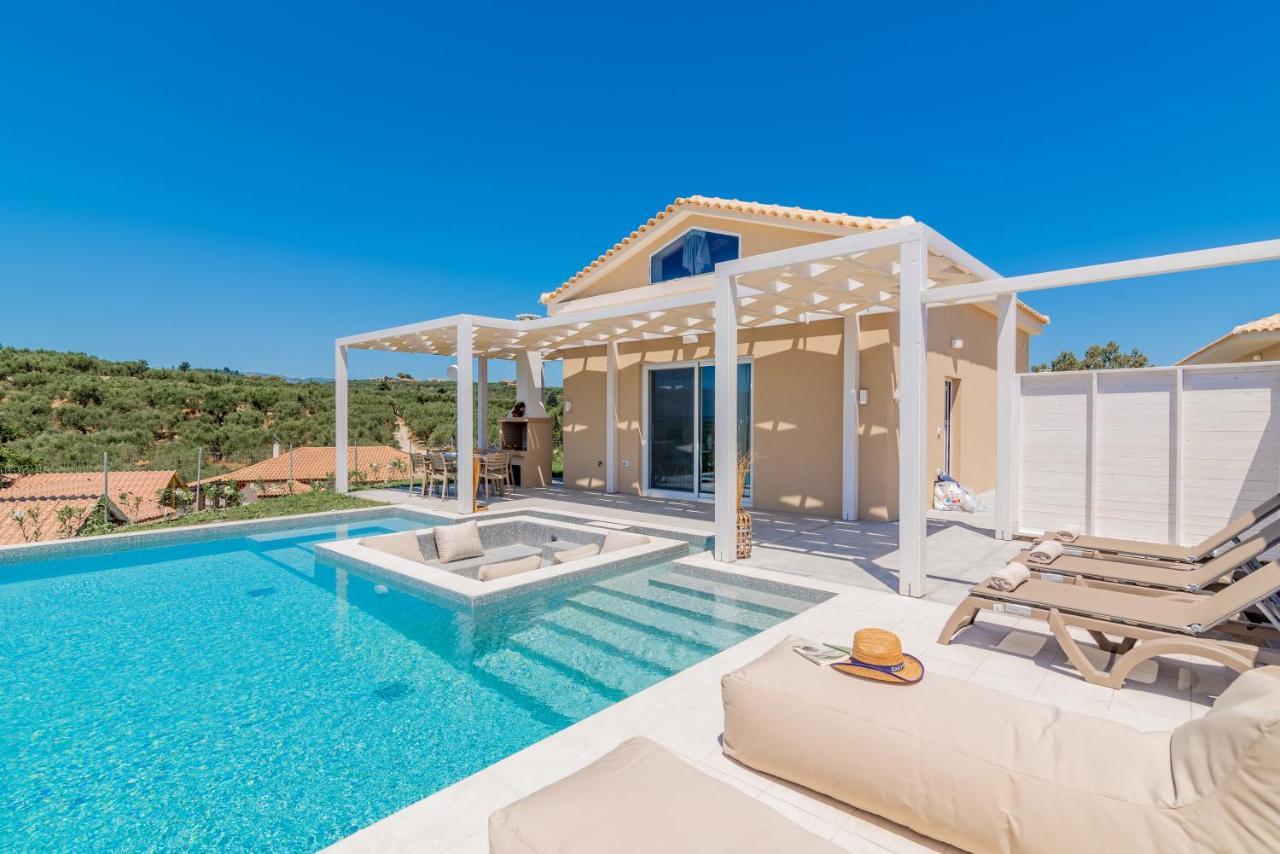 Spartakos Luxury Villa 1 Plános Exterior foto